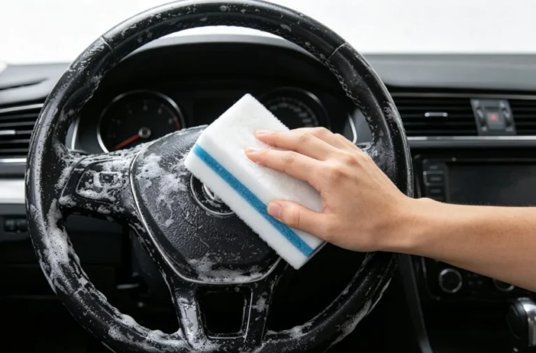 The Absolute Best Way to Clean Grimy Steering Wheels without Harsh Chemicals