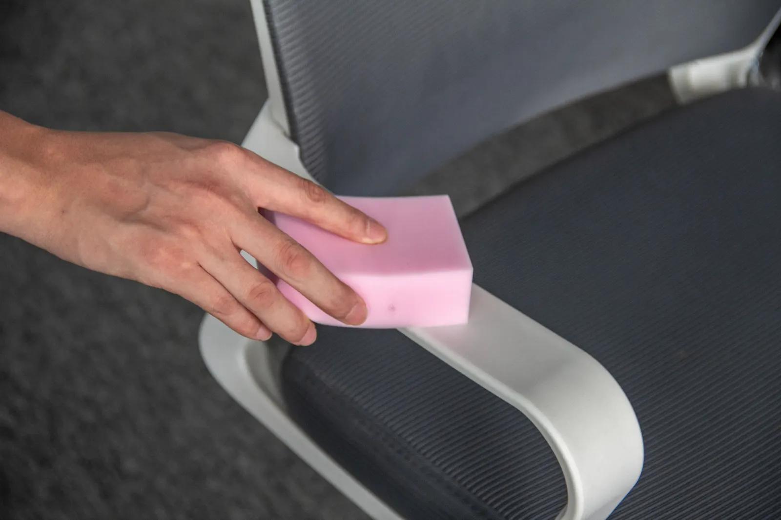 colour melamine sponge samples prepared for OEM buyers