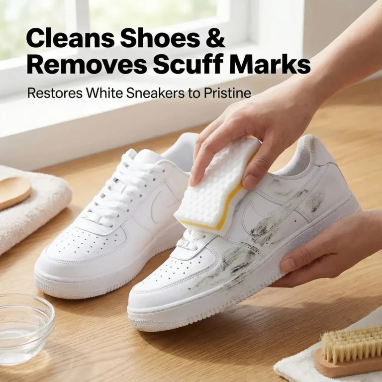 The Ultimate Magic Eraser Hack for White Sneakers That Social Media Is Obsessed With