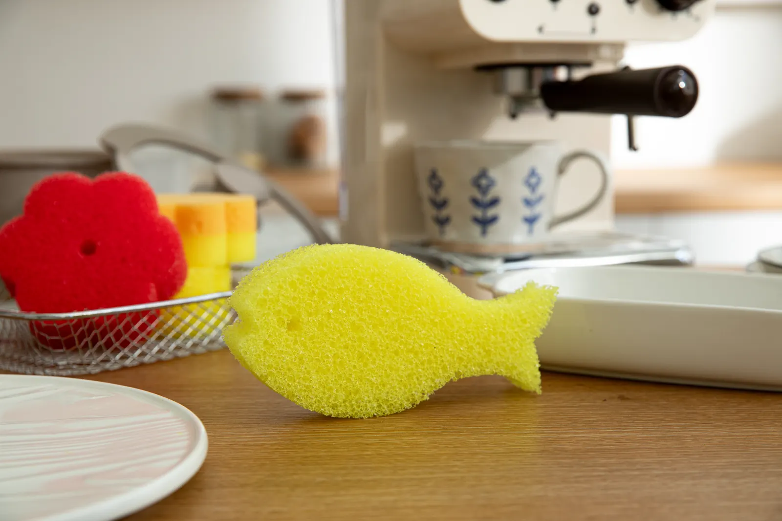 Dual-Texture Scrubbers