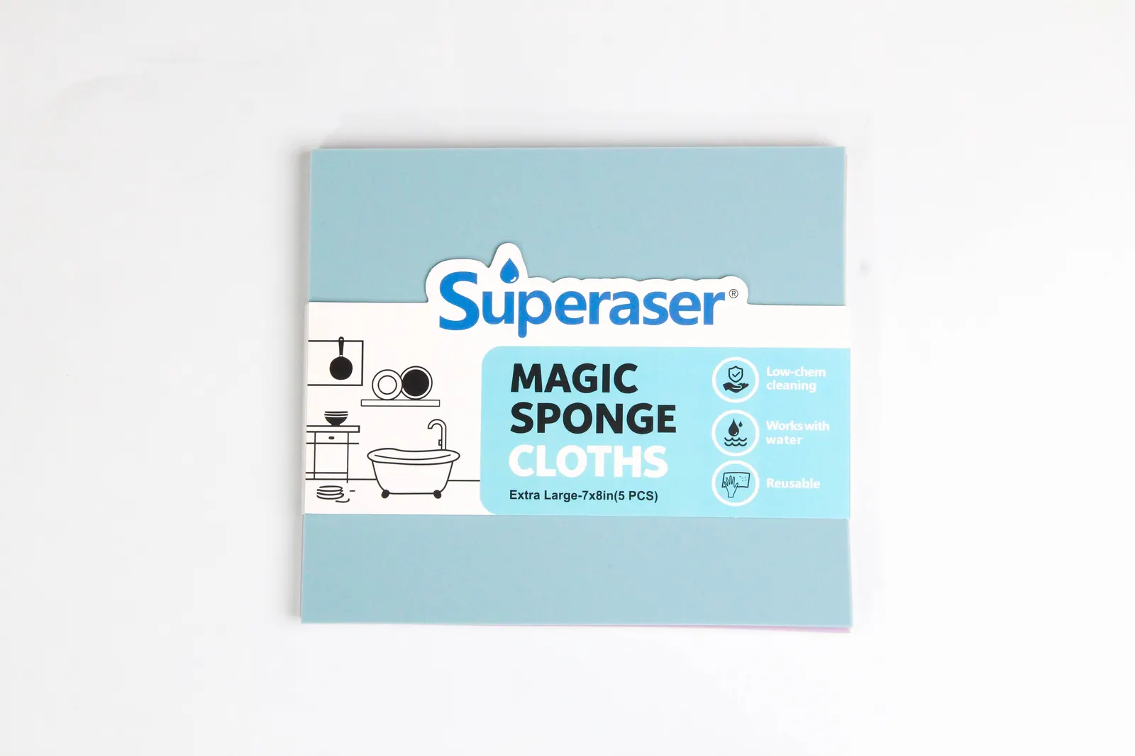 Superaser Melamine Cleaning Sponge 02