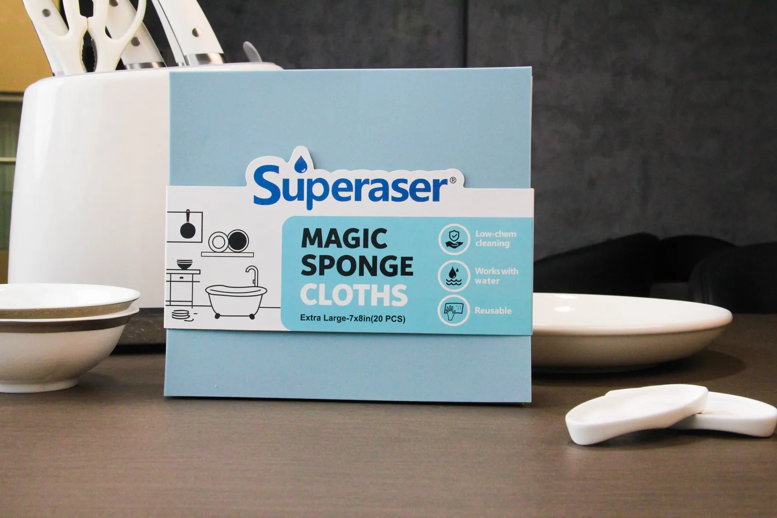 Superaser Melamine Cleaning Sponge 08
