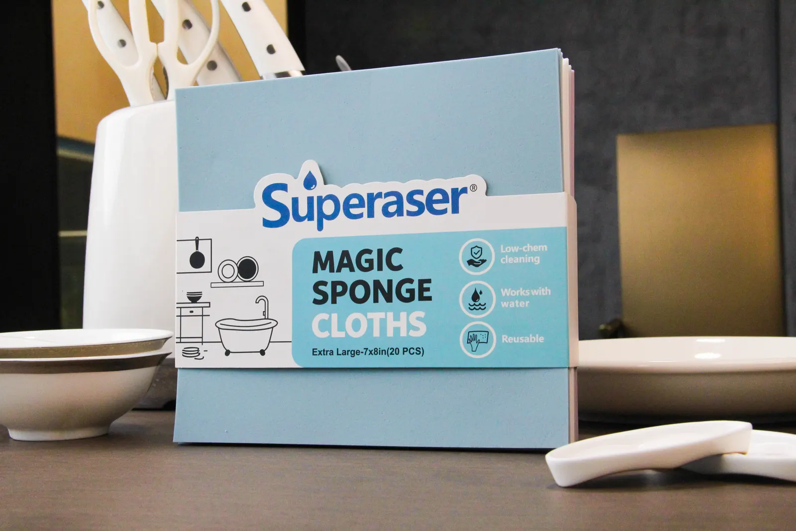Superaser Melamine Cleaning Sponge 09